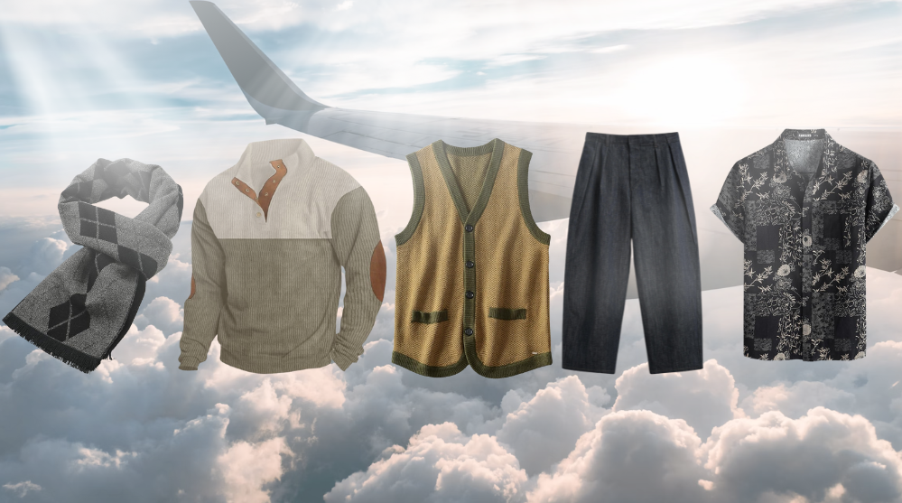 Best Men's Travel Clothes for Long Flights