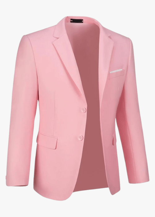 Two Button Slim Fit Blazers Suit
