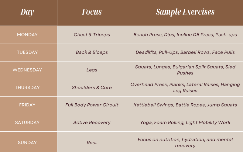 Chris Hemsworth Workout Routine