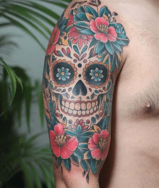 The Skull Half Sleeve