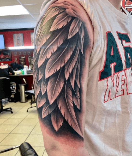 The Feather Half Sleeve