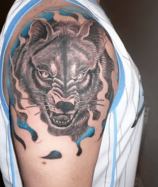 The Wolf Half Sleeve