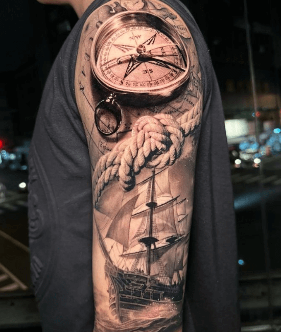 The Nautical Half Sleeve