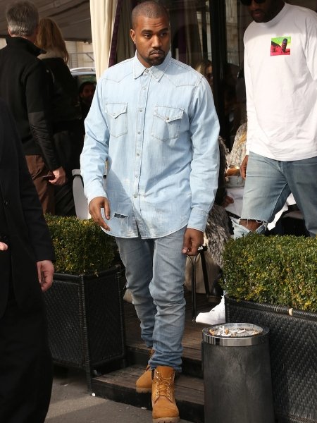 Celebrity Timberland Boots Men Street Style