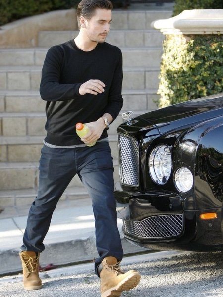 Celebrity Timberland Boots Men Street Style