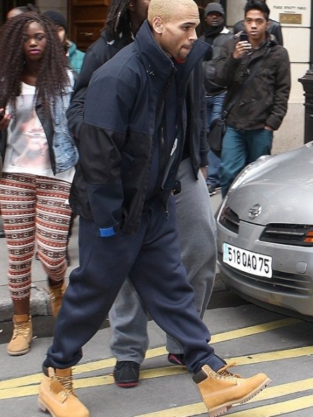 Celebrity Timberland Boots Men Street Style