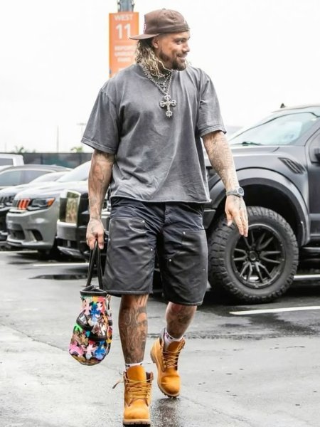 Celebrity Timberland Boots Men Street Style