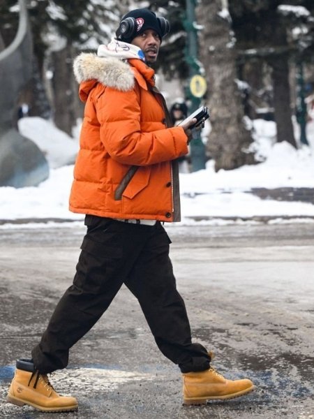 Celebrity Timberland Boots Men Street Style