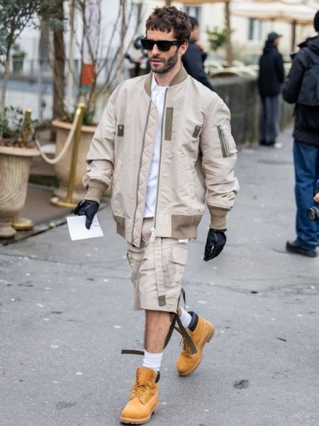 Celebrity Timberland Boots Men Street Style