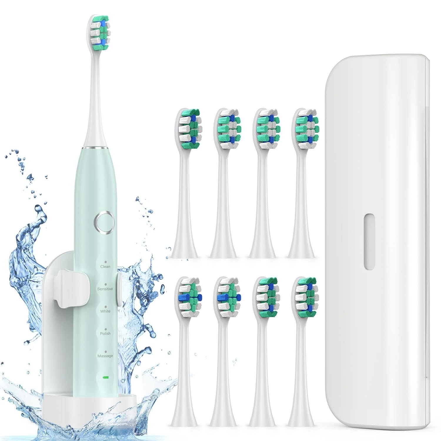 Fronix Sonic Electric Toothbrush Light Green