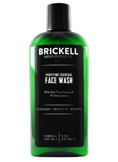Brickell Men's Charcoal Face Wash