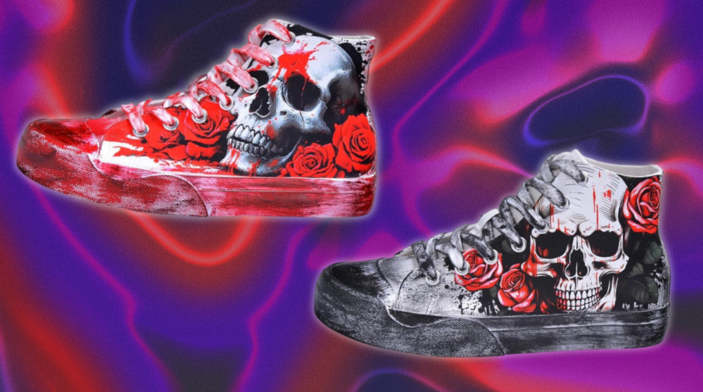 Gothic Skull Shoes