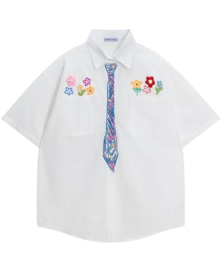 Oversized Short Sleeve Shirt