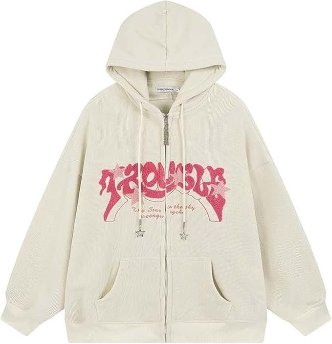 Epic Zip Up Hoodie Y2K