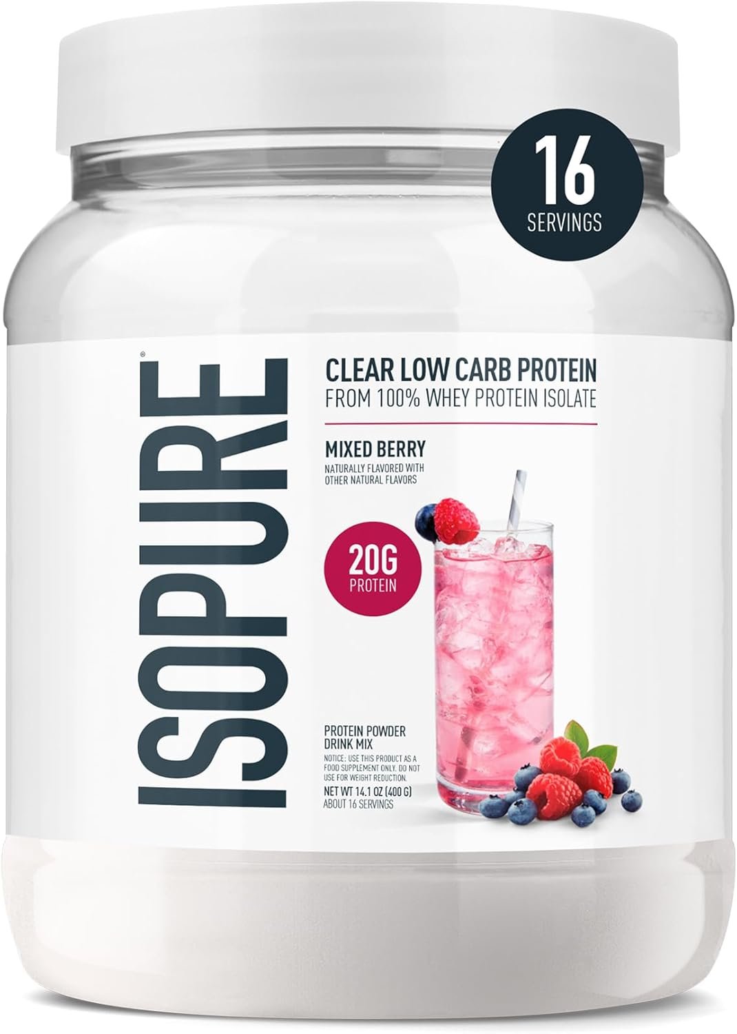 Fruit Flavored Protein Powders for Water
