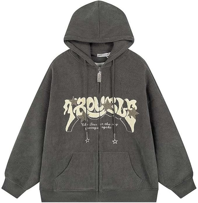 Epic Zip Up Hoodie Y2K