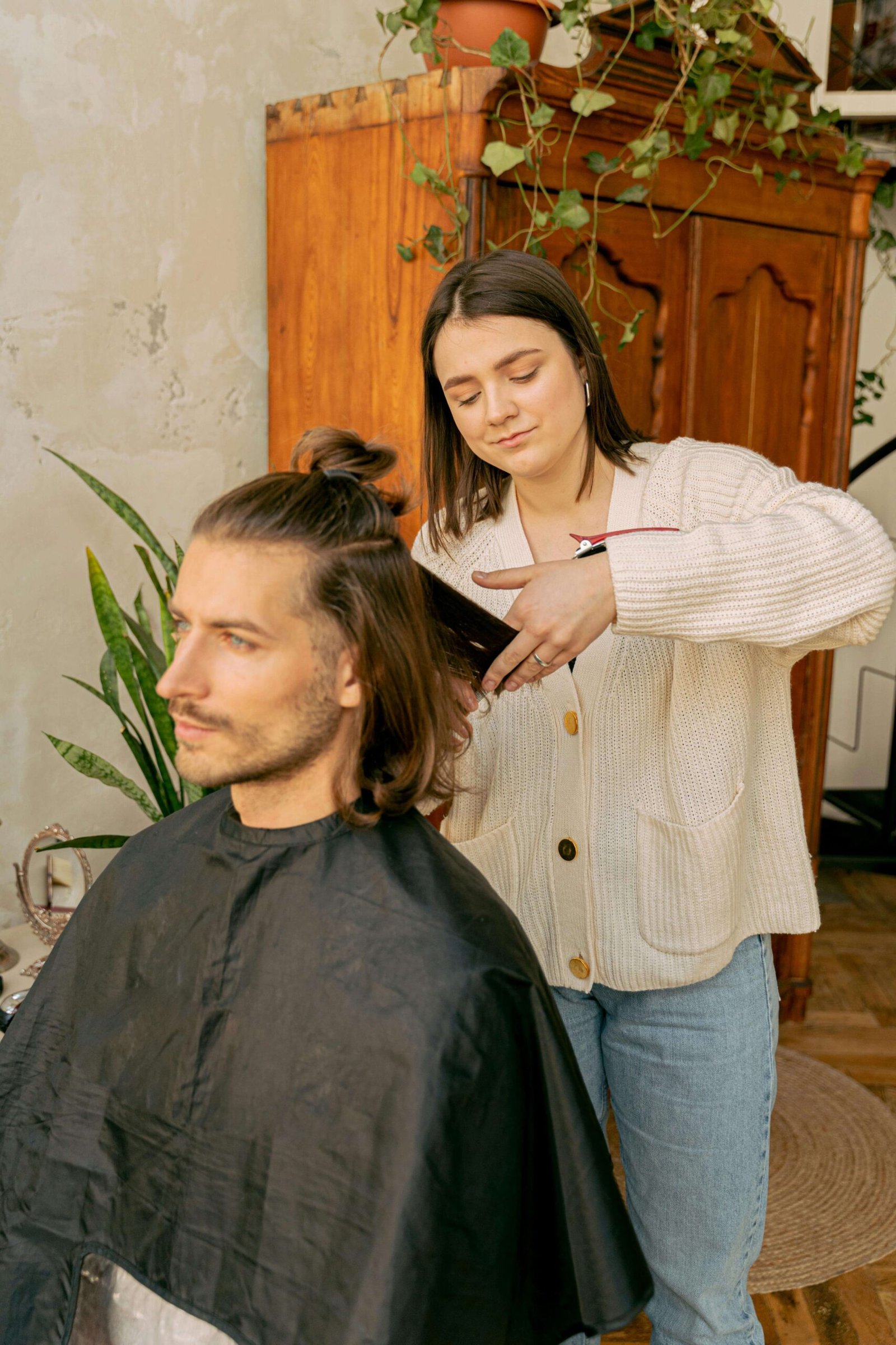 How to Cut Long Layers Haircut