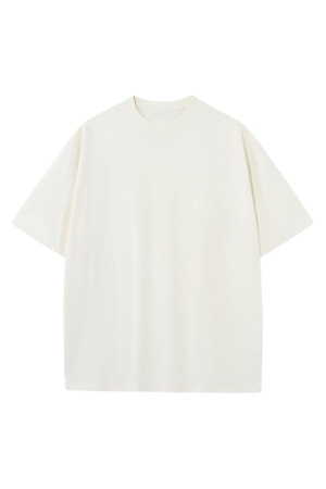 KEEPSHOWING Men's Cotton T-Shirts Oversized Unisex Short Sleeve Crew Neck Loose Basic Tops Solid Athletic Tee