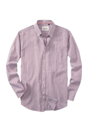 Mens Oxford Shirts Long Sleeve Slim Fit Lightweight Casual Button Down Shirts with Pocket