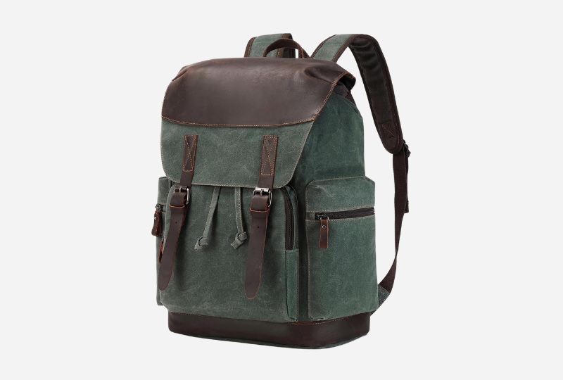 Backpack Canvas Men Vintage Bags