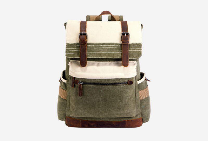 Backpack Canvas Men Vintage Bags