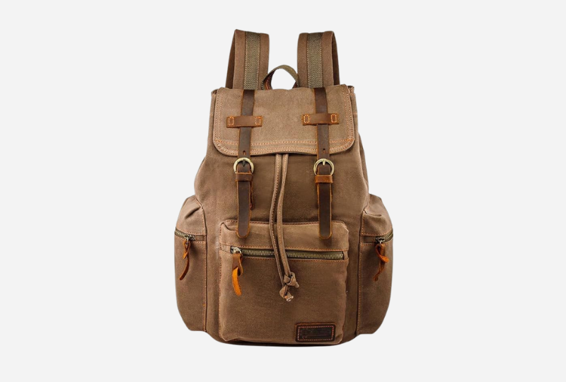Backpack Canvas Men Vintage Bags